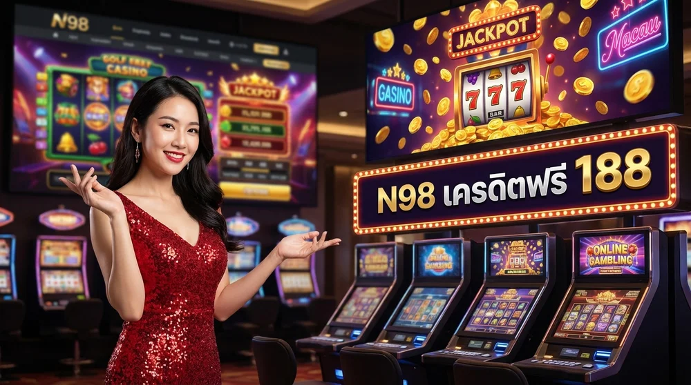 แบนเนอร์หลัก N98 สล็อตเว็บตรง คาสิโนออนไลน์ครบวงจร รับเครดิตฟรี